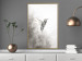 Wall Poster Ethnic Hummingbird - abstraction with a bird in shades of gray 116314 additionalThumb 5