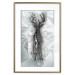 Wall Poster Silver Deer - unique shiny abstraction with animal motif 117014 additionalThumb 20