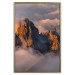 Wall Poster Mountains in the Clouds - landscape of sky and illuminated mountain peaks 118014 additionalThumb 15