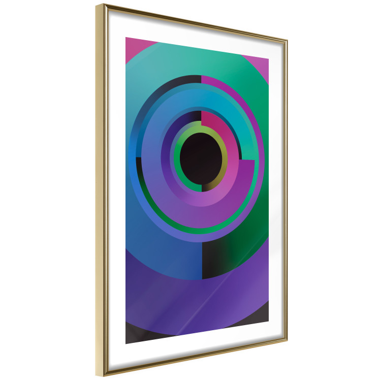 Wall Poster Colorful Modes - multicolored abstraction with geometric figures 119214 additionalImage 6