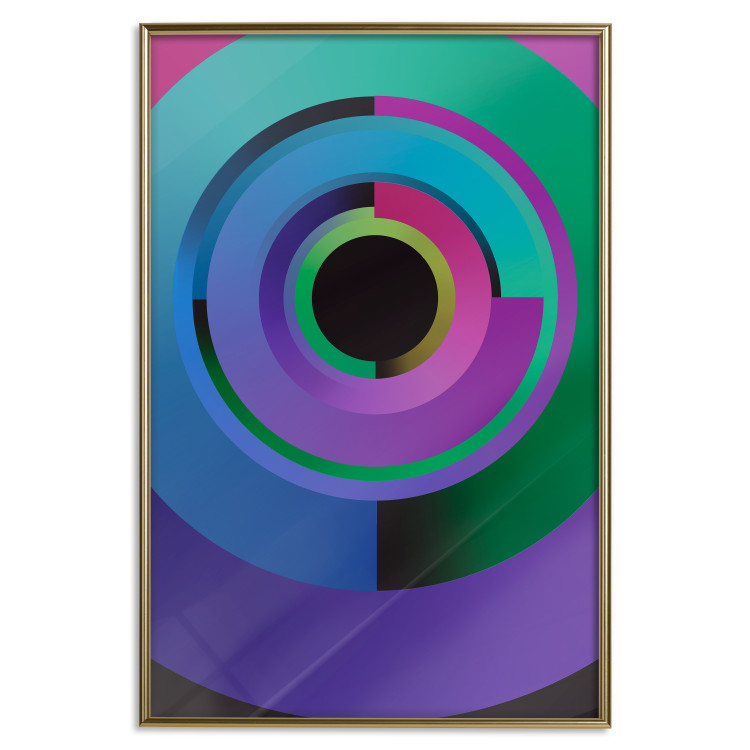 Wall Poster Colorful Modes - multicolored abstraction with geometric figures 119214 additionalImage 16