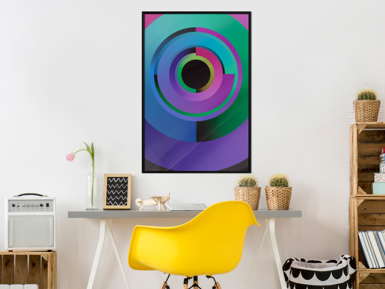 Wall Poster Colorful Modes - multicolored abstraction with geometric figures 119214 additionalImage 3