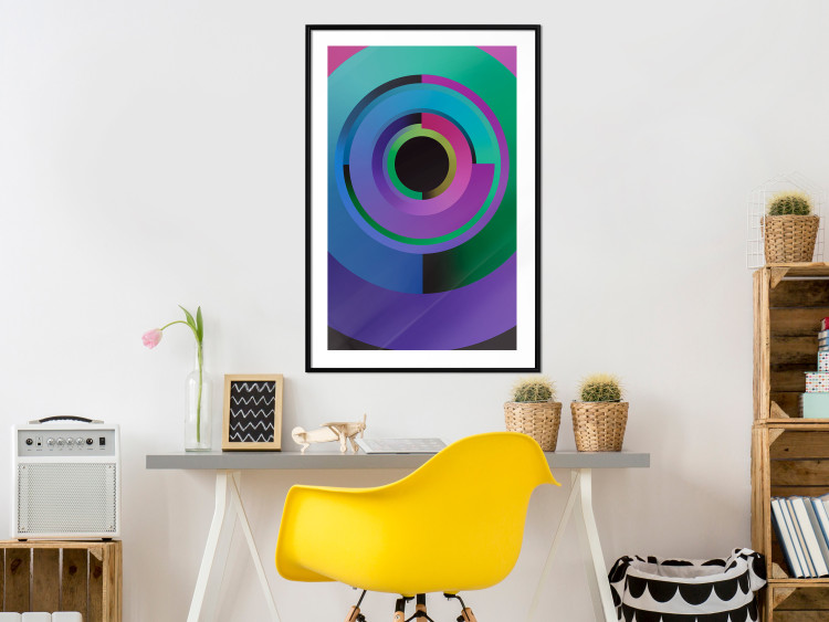 Wall Poster Colorful Modes - multicolored abstraction with geometric figures 119214 additionalImage 4