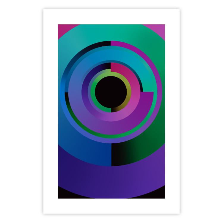 Wall Poster Colorful Modes - multicolored abstraction with geometric figures 119214 additionalImage 19
