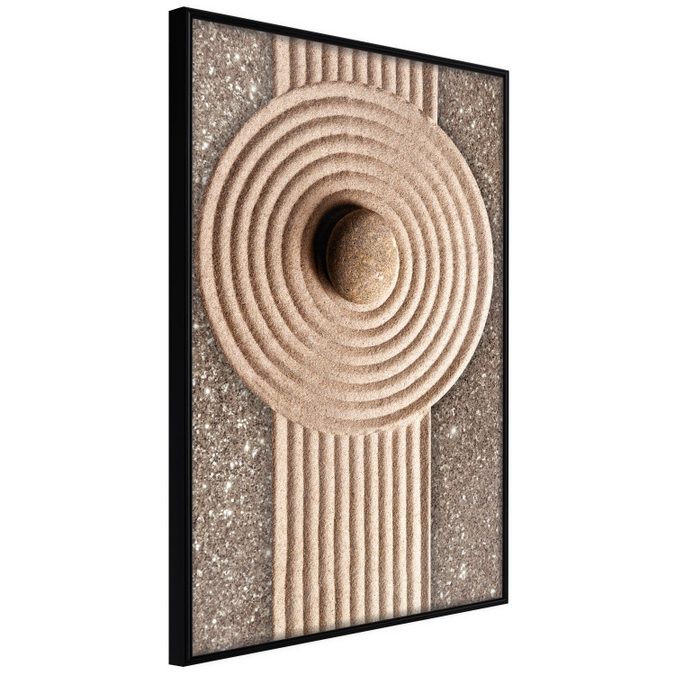 Wall Poster Flow of Energy - abstract composition with a stone in a zen style 121914 additionalImage 12