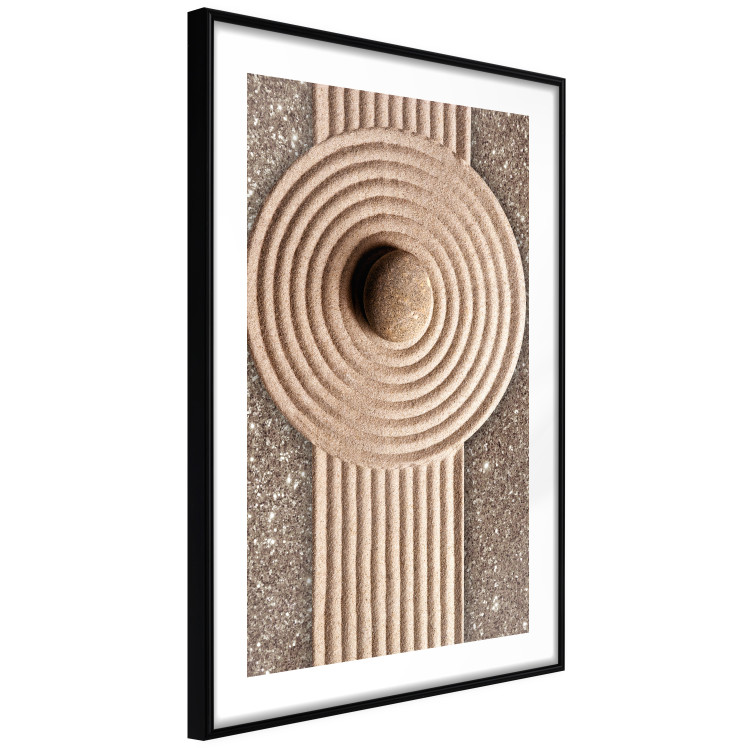 Wall Poster Flow of Energy - abstract composition with a stone in a zen style 121914 additionalImage 11