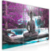 Canvas Buddha and Waterfall (3 Parts) Violet 122214 additionalThumb 2