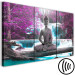 Canvas Buddha and Waterfall (3 Parts) Violet 122214 additionalThumb 6