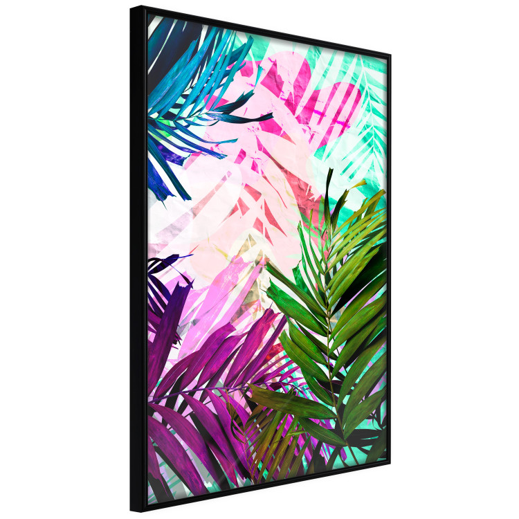 Wall Poster Colorful Rustle - abstract plant motif with colorful leaves 122314 additionalImage 12