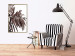 Wall Poster Sunbathed - tropical brown palm leaves on white background 123514 additionalThumb 5