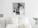 Poster Barcelona Lantern - black and white architecture of lamps in Spain 123614 additionalThumb 23
