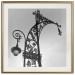 Poster Barcelona Lantern - black and white architecture of lamps in Spain 123614 additionalThumb 19