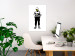 Canvas Art Print Smiling Policeman (1 Part) Vertical 124414 additionalThumb 3