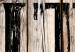 Poster Retro: It's OK - black English text on a background of wooden planks 125714 additionalThumb 9