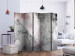 Room Divider Triangular Perspective II (5-piece) - geometric gray abstraction 128914 additionalThumb 2