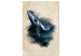 Canvas Underwater Adventure (1-piece) Vertical - drawing of a fish against an ocean backdrop 130414