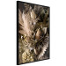 Poster Baroque Splendor - bouquet of various plants on a black background in boho style 130514 additionalThumb 11