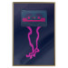 Wall Poster Musical Euphoria - cassette tape with neon pink extended ribbon 131814 additionalThumb 17
