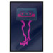 Wall Poster Musical Euphoria - cassette tape with neon pink extended ribbon 131814 additionalThumb 18