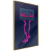 Wall Poster Musical Euphoria - cassette tape with neon pink extended ribbon 131814 additionalThumb 14