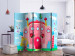 Room Divider Castle II (5-piece) - colorful illustration with a girl for children 133014 additionalThumb 2