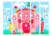 Room Divider Castle II (5-piece) - colorful illustration with a girl for children 133014 additionalThumb 3