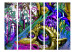 Room Divider Screen Goblin City II (5-piece) - colorful abstraction with figure 133514 additionalThumb 3
