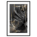 Wall Poster Black and Gold - black leaf composition with delicate golden details 134514 additionalThumb 17
