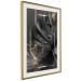 Wall Poster Black and Gold - black leaf composition with delicate golden details 134514 additionalThumb 3