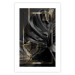 Wall Poster Black and Gold - black leaf composition with delicate golden details 134514 additionalThumb 25