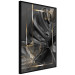 Wall Poster Black and Gold - black leaf composition with delicate golden details 134514 additionalThumb 13