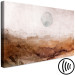 Canvas Art Print Another planet - blurry mountain landscape in mild earth colors 134914 additionalThumb 6