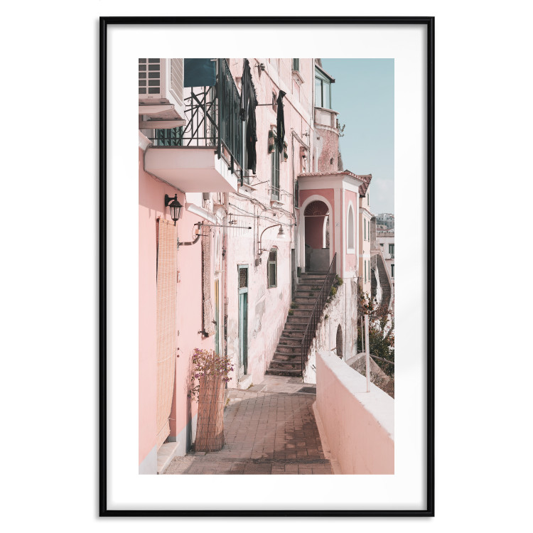 Poster House in Amalfi - warm composition with pink Italian architecture 135914 additionalImage 20