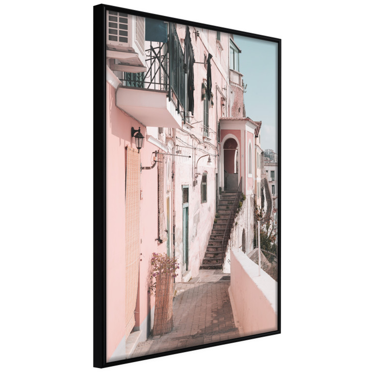 Poster House in Amalfi - warm composition with pink Italian architecture 135914 additionalImage 3