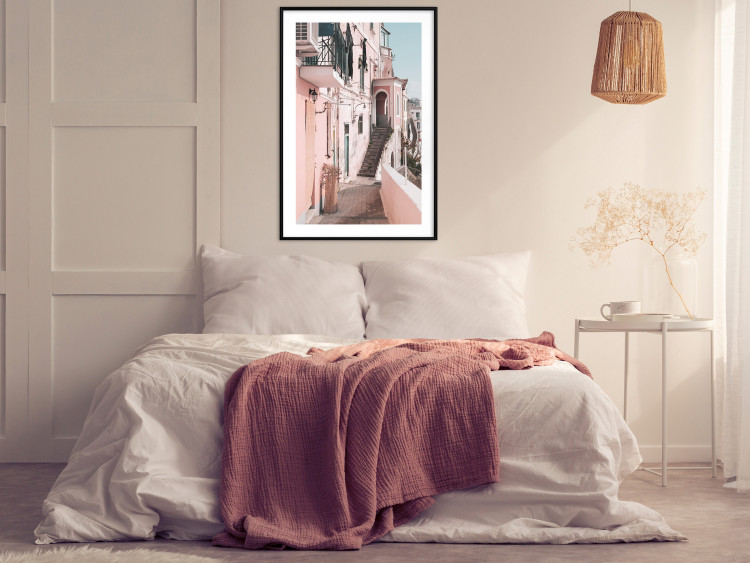 Poster House in Amalfi - warm composition with pink Italian architecture 135914 additionalImage 18