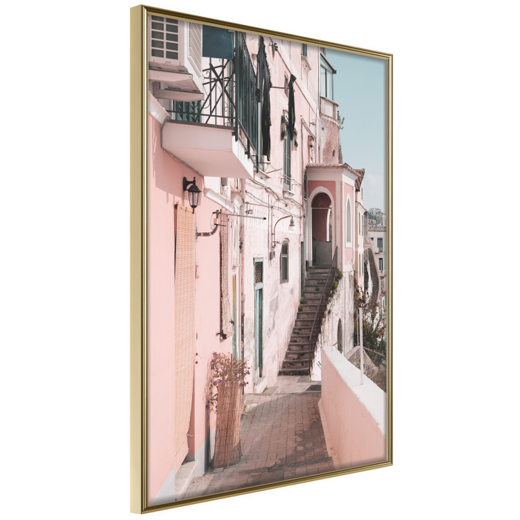 Poster House in Amalfi - warm composition with pink Italian architecture 135914 additionalImage 8