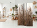 Room Separator Tall Grass - Brown (3-piece) - Landscape of full meadow grain 136114 additionalThumb 2