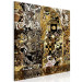 Canvas Light in Abstraction (1-piece) - golden motifs inspired by Klimt 144114 additionalThumb 2