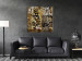 Canvas Light in Abstraction (1-piece) - golden motifs inspired by Klimt 144114 additionalThumb 3