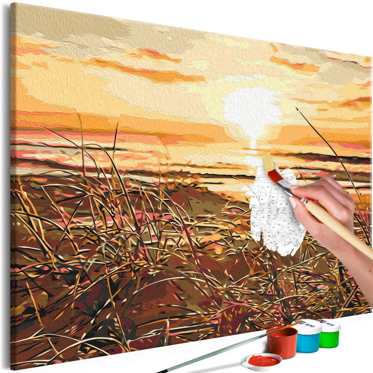 Paint by Number Kit Warm Breeze - Glittering Setting Sun Against the Sea 145214 additionalImage 4