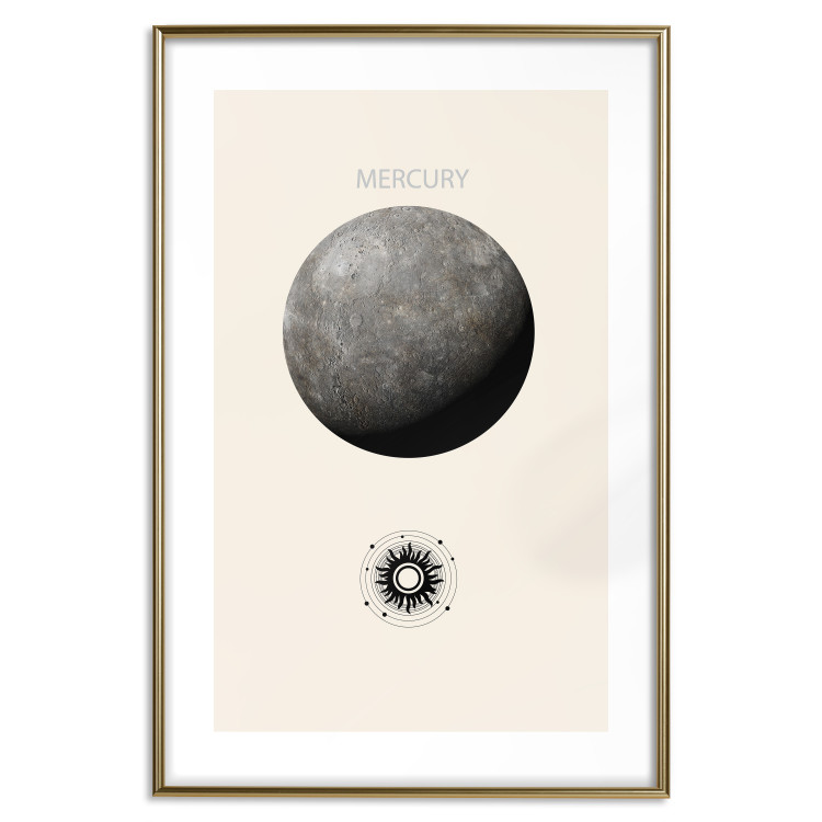 Poster Silver Mercury - The Smallest of the Planets of the Solar System 146314 additionalImage 24