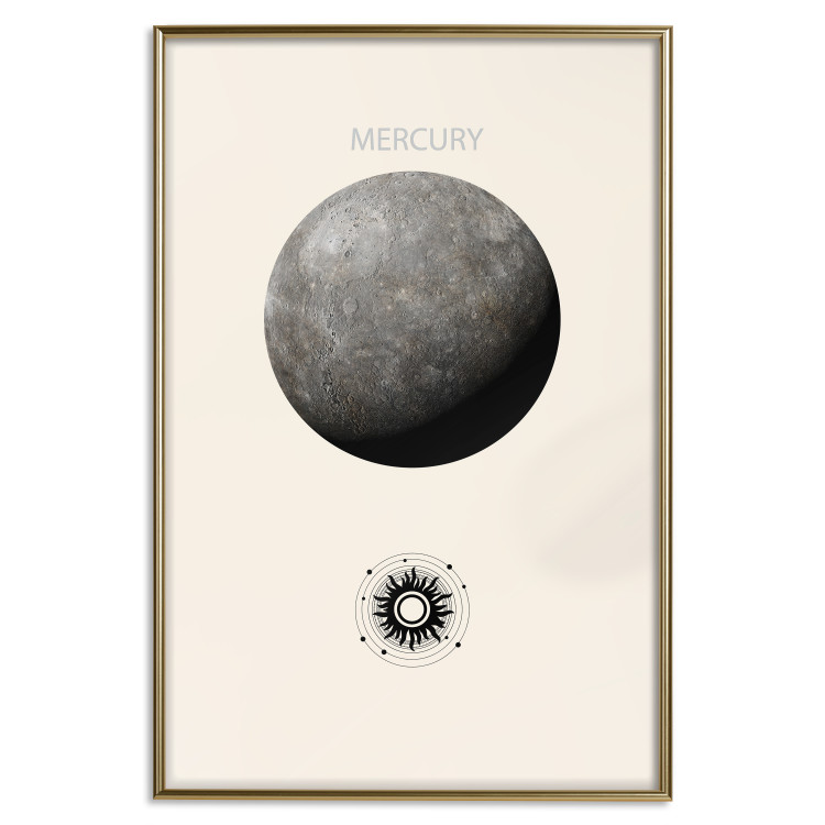 Poster Silver Mercury - The Smallest of the Planets of the Solar System 146314 additionalImage 22