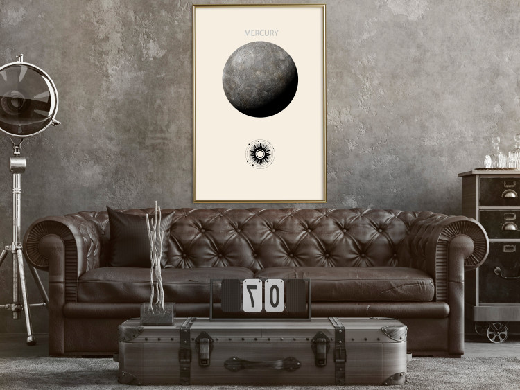 Poster Silver Mercury - The Smallest of the Planets of the Solar System 146314 additionalImage 10