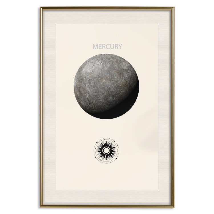Poster Silver Mercury - The Smallest of the Planets of the Solar System 146314 additionalImage 27