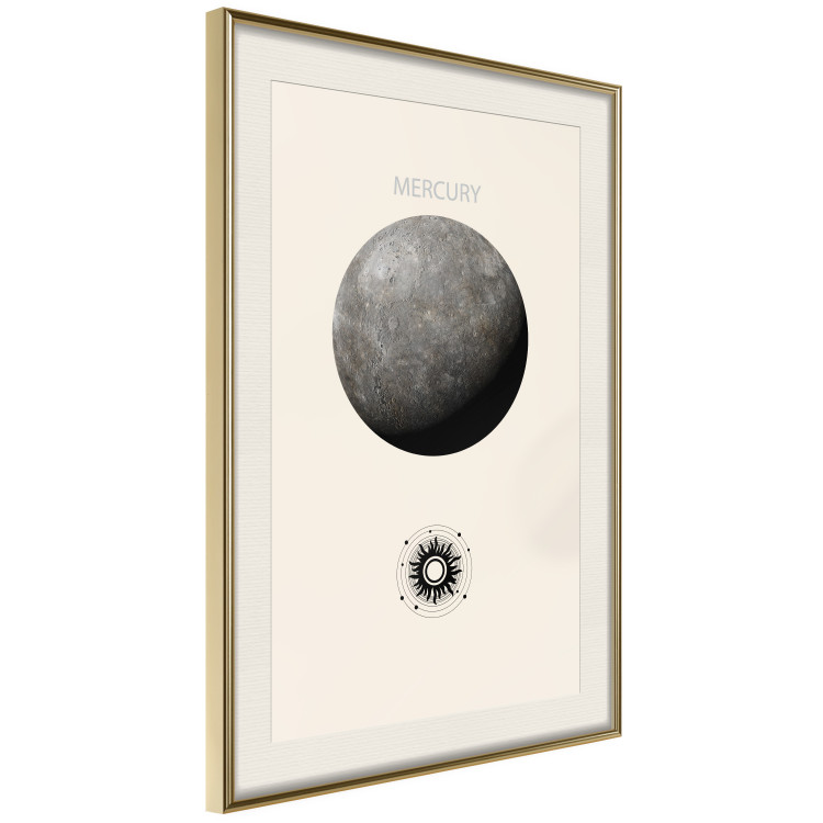 Poster Silver Mercury - The Smallest of the Planets of the Solar System 146314 additionalImage 12