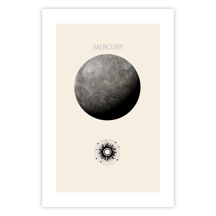 Poster Silver Mercury - The Smallest of the Planets of the Solar System 146314 additionalImage 23