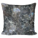 Decorative Microfiber Pillow Cosmic crystal - a surface detail of a precious stone cushions 146814