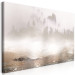 Canvas Landscape in the Fog - Abstract Nature in Sepia Tones 149014 additionalThumb 2