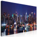 Large canvas print Skyscraper Lights at Night II [Large Format] 150714 additionalThumb 2