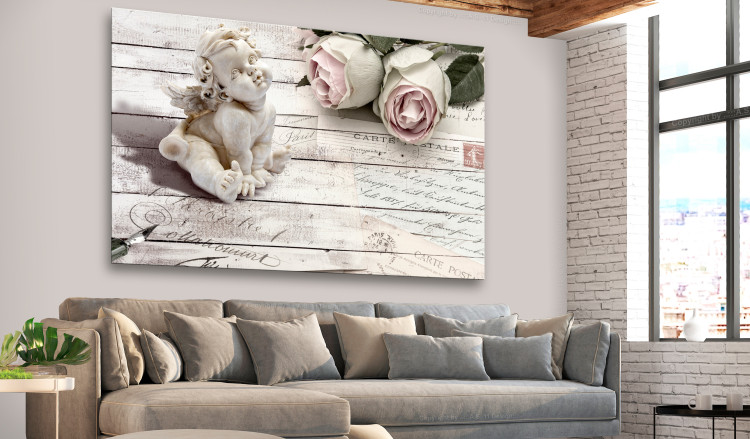 Large canvas print Cupid with Roses [Large Format] 150814 additionalImage 5